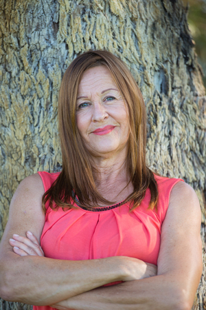 Outdooor mature woman Outdooor mature woman